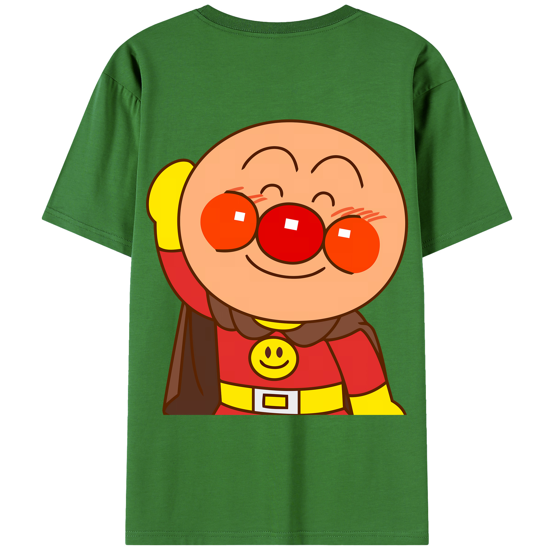 （画像用） アンパンマン Anpanman レディース半袖Tシャツ(バックプリント)